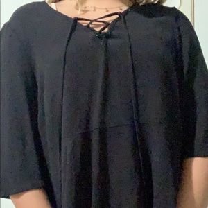 black dressy shirt